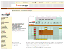 Tablet Screenshot of frontmanager.de